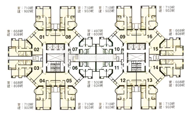 Block A and B