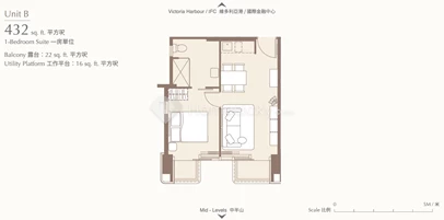 Unit B - Floor 6-17