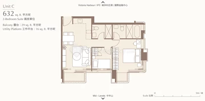 Unit C - Floor 6-17