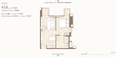 Unit E - Floor 6-17