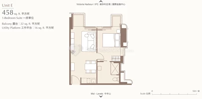 Unit E - Floor 18-19
